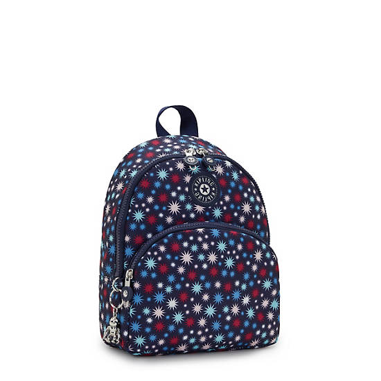 Kipling Paola Small Printed Ryggsäck Blå | SE 1614CT